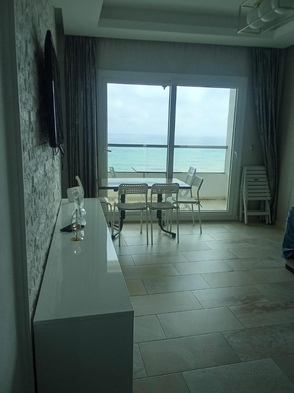 Appartf3 Vue Panoramique Sur Mer Residence Vista Del Mar Fnideq Exterior foto